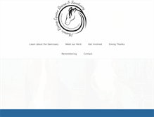 Tablet Screenshot of phoenixrisingequinerescue.org
